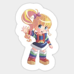 rainbow brite Sticker